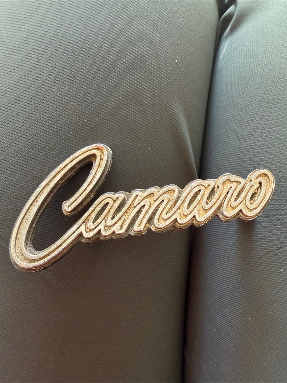 vintage Camaro car emblem ‘67-‘72